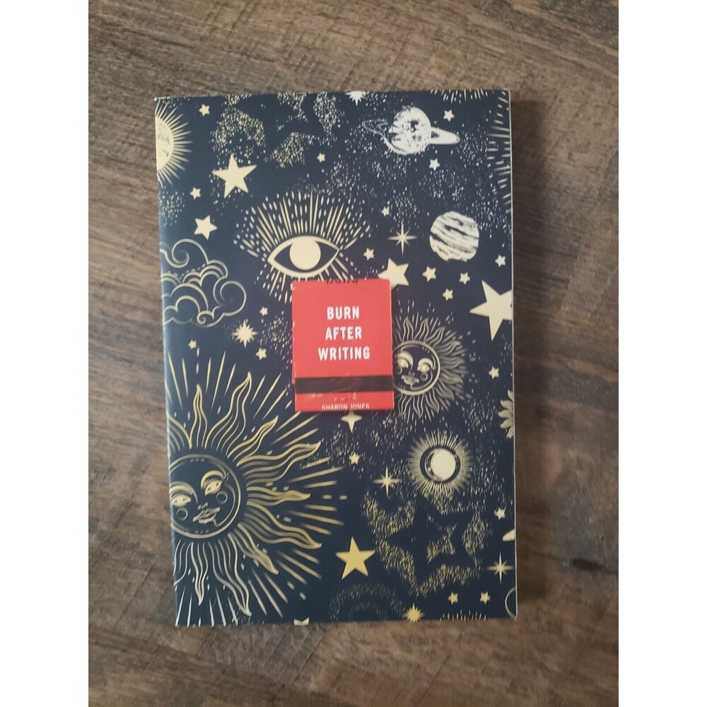 Burn after Writing (Celestial) by Sharon Jones (2021, Trade Paperback)